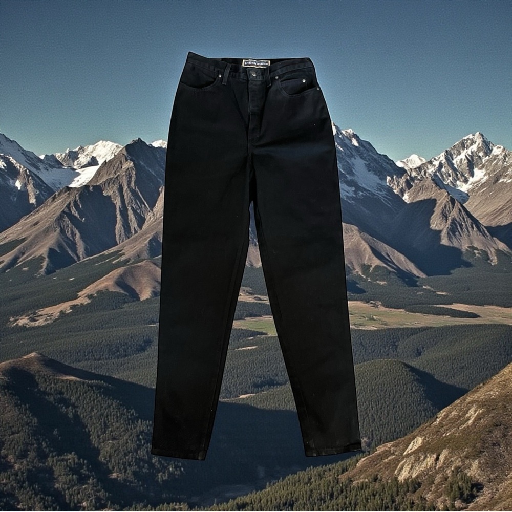 Harley Davidson Biker Blues Genuine‎ Motor Clothes Womens Black Jeans Size 14